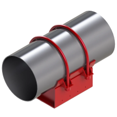 Опора неподвижная хомутовая Т12.01 57х100 мм Серия 4.903-10 Выпуск 4