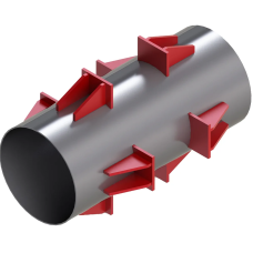 Опора неподвижная лобовая четырехупорная Т5.08 377 мм Серия 4.903-10 Выпуск 4