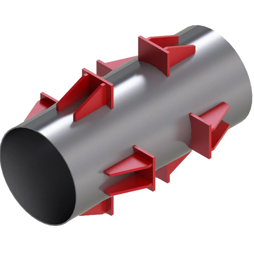 Опора неподвижная лобовая четырехупорная усиленная Т7.11 530х9х200х786х300 мм Серия 4.903-10 Выпуск 4