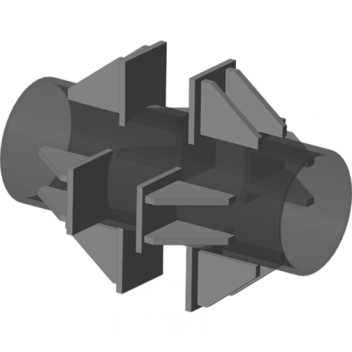 Опора неподвижная четырехупорная для тепловых сетей ТС-661.00.00 920х320х266х1160 мм Серия 5.903-13 выпуск 7-95 92 кг