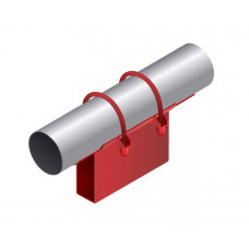 Опора неподвижная приварная корпусная для тепловых сетей исп. Б22 / БС22 09Г2С 1420х500х340х150 мм ОСТ 36-146-88 51,3 кг