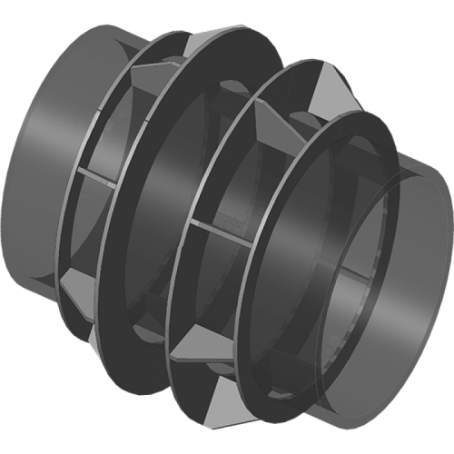 Опора неподвижная щитовая усиленная для тепловых сетей ТС-667.00.00 920х242 мм Серия 5.903-13 выпуск 7-95 212,4 кг