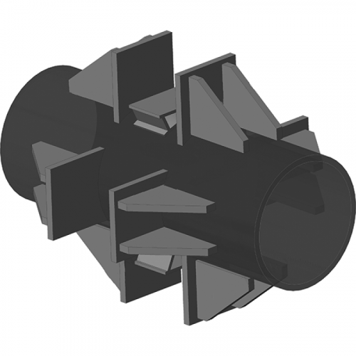 Опора неподвижная боковая для тепловых сетей ТС-668.00.00 530х160х388 мм Серия 5.903-13 выпуск 7-95 74,1 кг